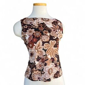 Y2K Fairy Boho Eye Candy Square Neck Blouse size M